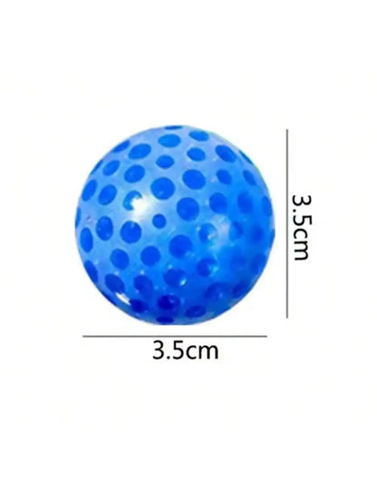 Mini Boba Bead Stress Popper Balls – 3.5cm Squeeze Sensory Grape Toys, Colorful Squishy for ADHD, Anxiety Relief