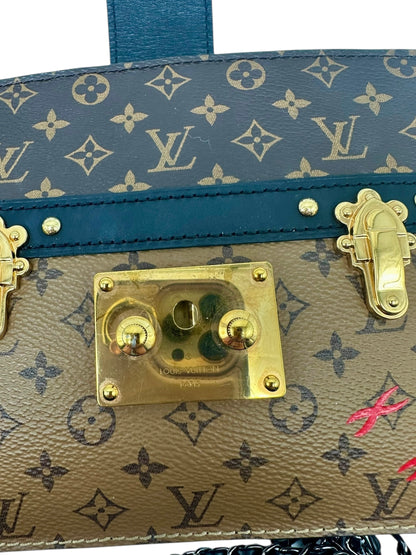 Louis Vuitton Monogram Reverse Trunk Clutch Crossbody Bag – Authentic Preloved