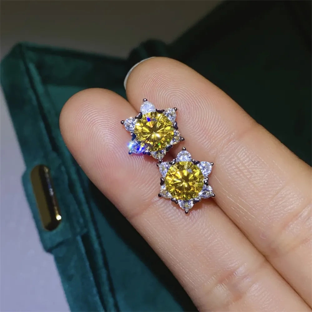 2 Carat Sparkala™ 925 Sterling Silver Stud Earrings