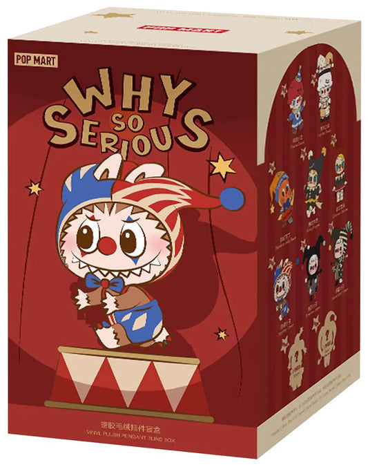 POP MART Labubu x The Monsters: "Why So Serious" Vinyl Plush Pendant Confirmed