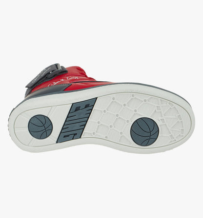Ewing Athletics Orion Retro Men's Basketball Shoes – Red/Grey/White