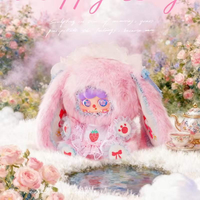 Baby Three MIGO Rose Tea Party 600% Plush Blind Box - New Confirmed