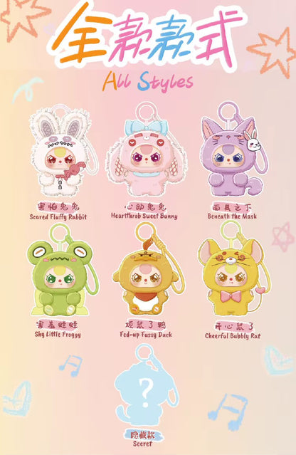 Baby Three "Weirdly Adorable" Mini Plush Pendant Blind Box – Blind & Confirmed Styles (Bag Sealed)