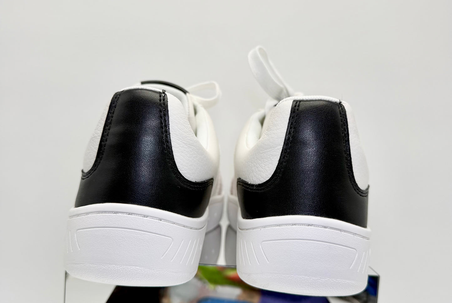 Michael Kors Men's Kai Lace-Up Sneakers – Optic White/Black (Size 10M)