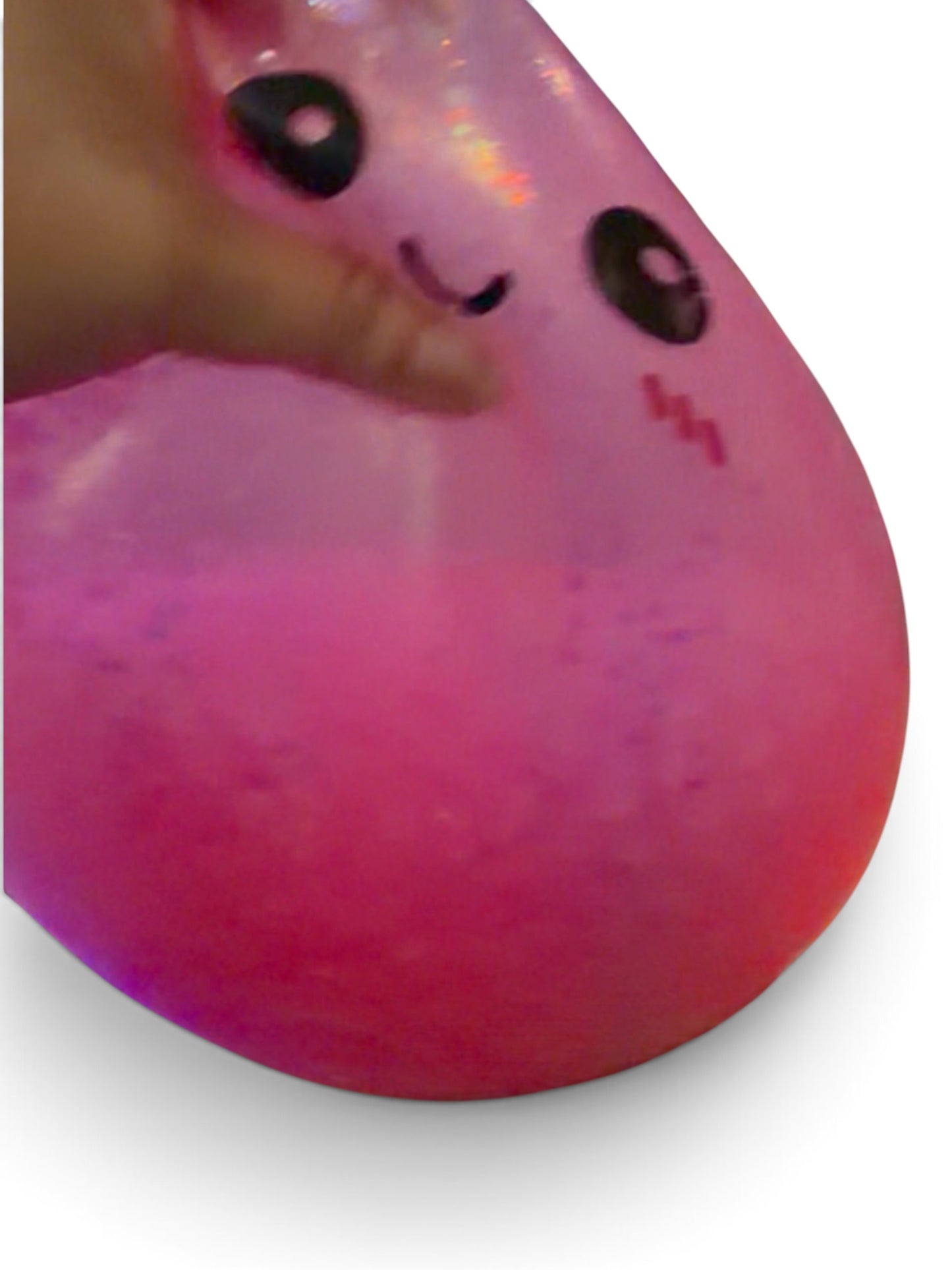 Mega 25cm Unicorn Light-Up Dumpling Squishy Fidget Toy – Mystery Color