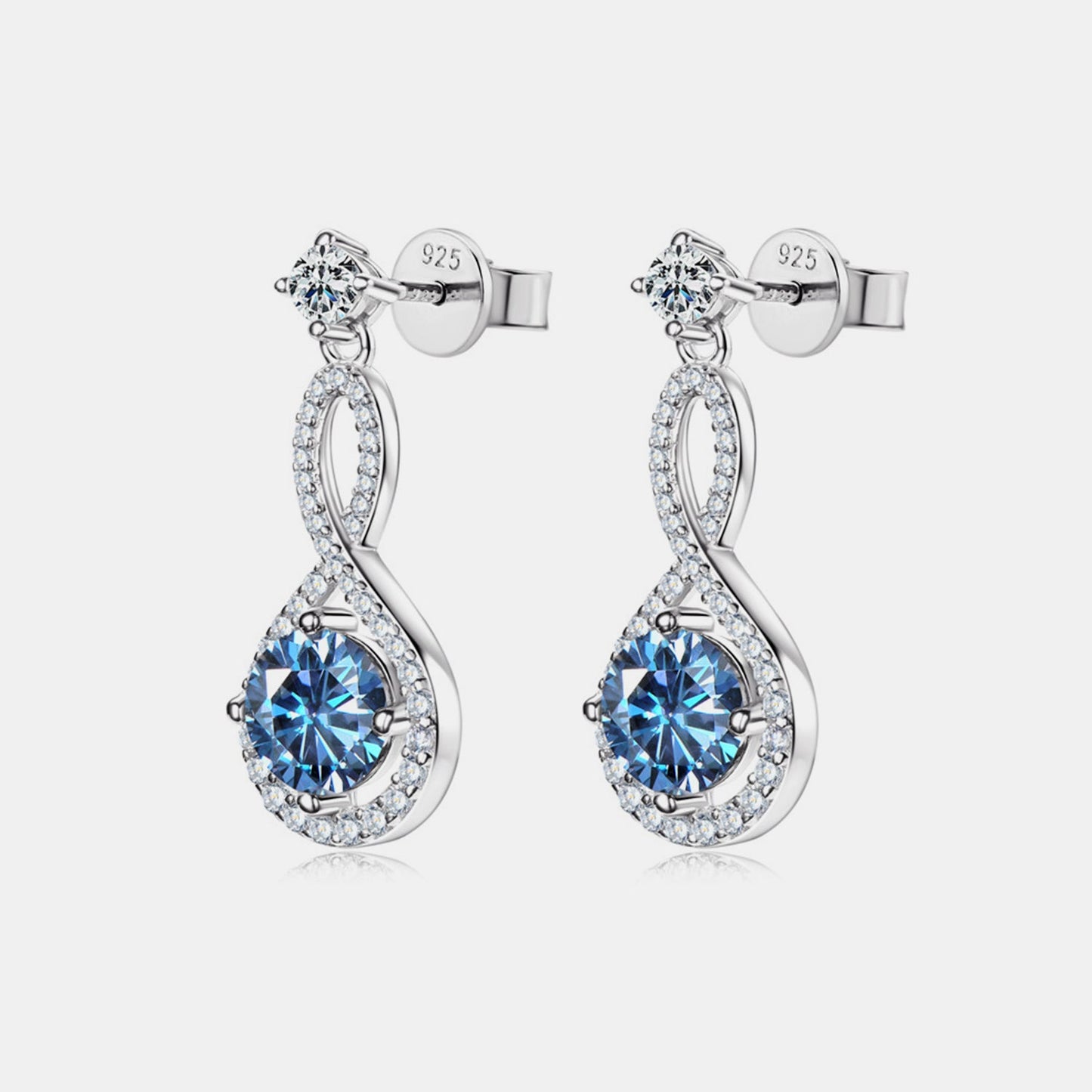 1 Carat Sparkala™ Pure Sterling Silver Earrings