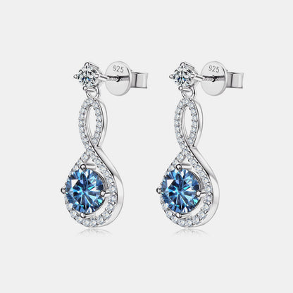1 Carat Sparkala™ Pure Sterling Silver Earrings
