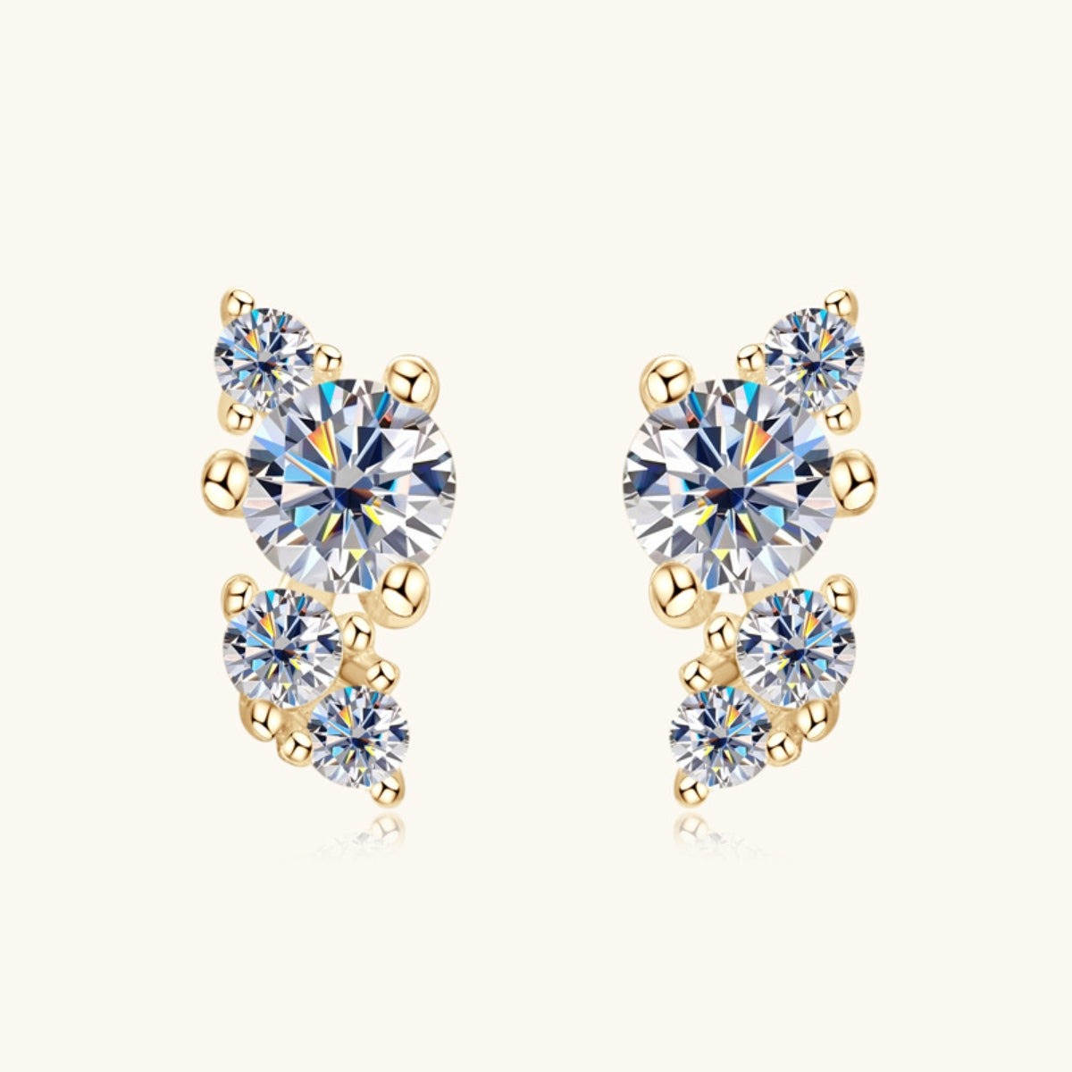 Pure Sterling Silver Sparkala™ Stud Earrings