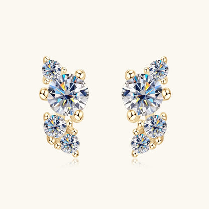Pure Sterling Silver Sparkala™ Stud Earrings