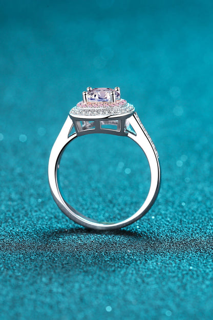Need You Now Pink Sparkala™ Ring (Rhodium Over Pure Sterling Silver)