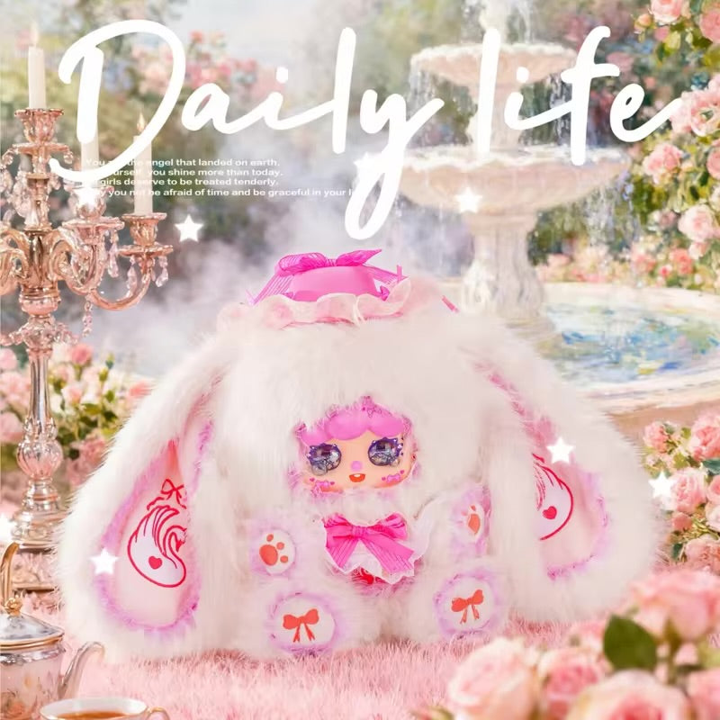 Baby Three MIGO Rose Tea Party 600% Plush Blind Box - New Confirmed
