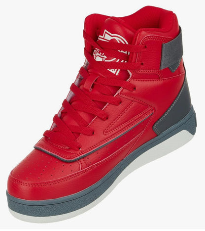 Ewing Athletics Orion Retro Men's Basketball Shoes – Red/Grey/White