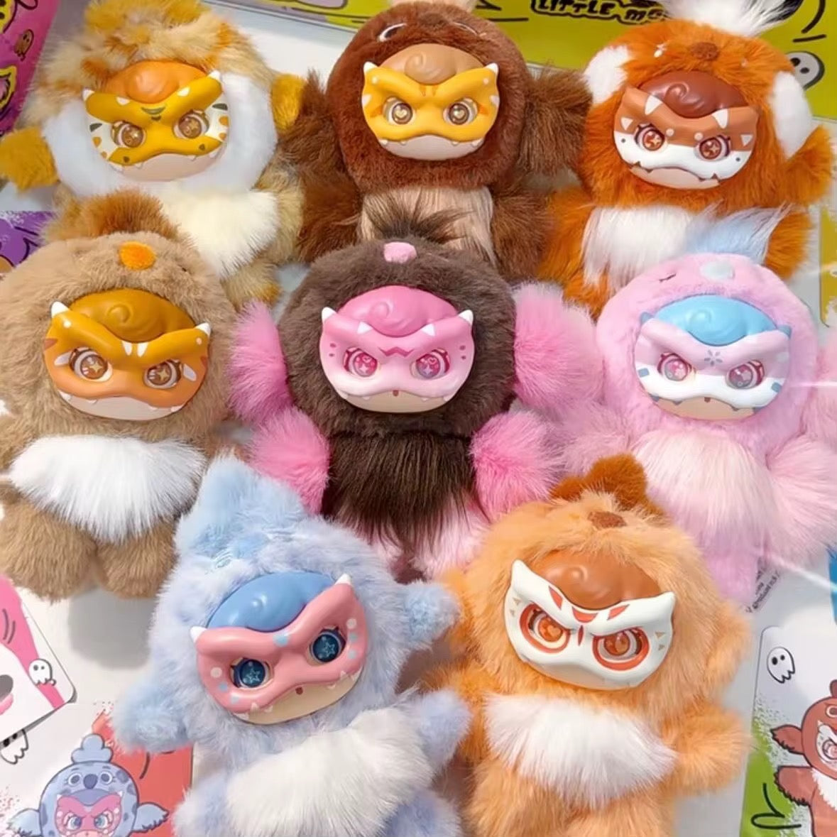 Mochii Little Monster Series Plush Blind Box - Confirmed
