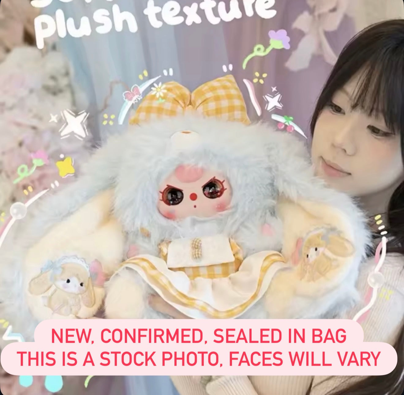 Baby Three Lily Rabbit Town V5 400% Series Plush - Confirmed -