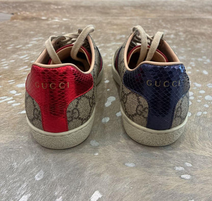 Gucci ACE GG Supreme Sneaker With Web 37
