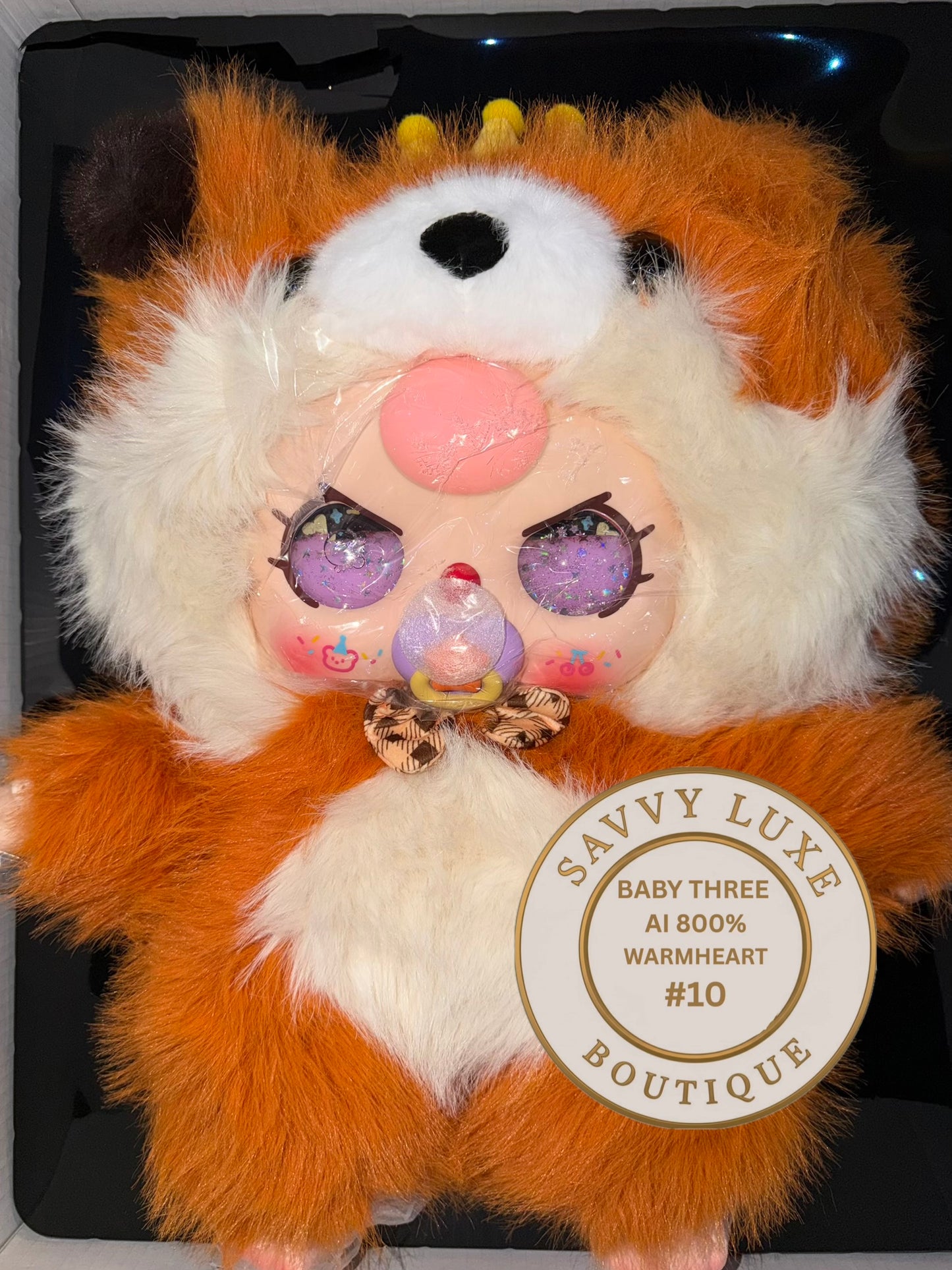 Baby Three Ai 800% Orange Childheart Fox Plush - Various Eye Styles, Expressions & Accessories