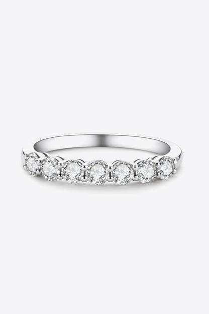 Can't Stop Your Shine 7 Stone Sparkala™ Ring (Platinum Over Pure Sterling Silver)