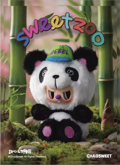 Rebel Bear Sweet Zoo Series Plush Art Collectible Blind Box - Confirmed