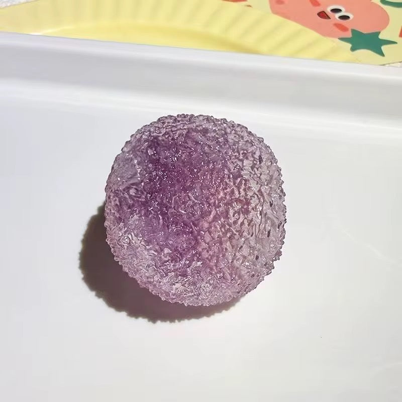 CRUNCHY Slushy Waxberry Fidget Toy - 4cm Sensory Squishy Squeeze Balls