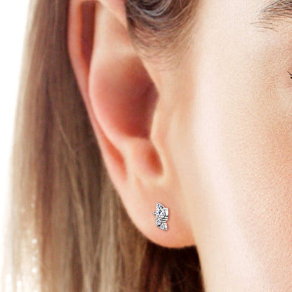 Pure Sterling Silver Sparkala™ Stud Earrings