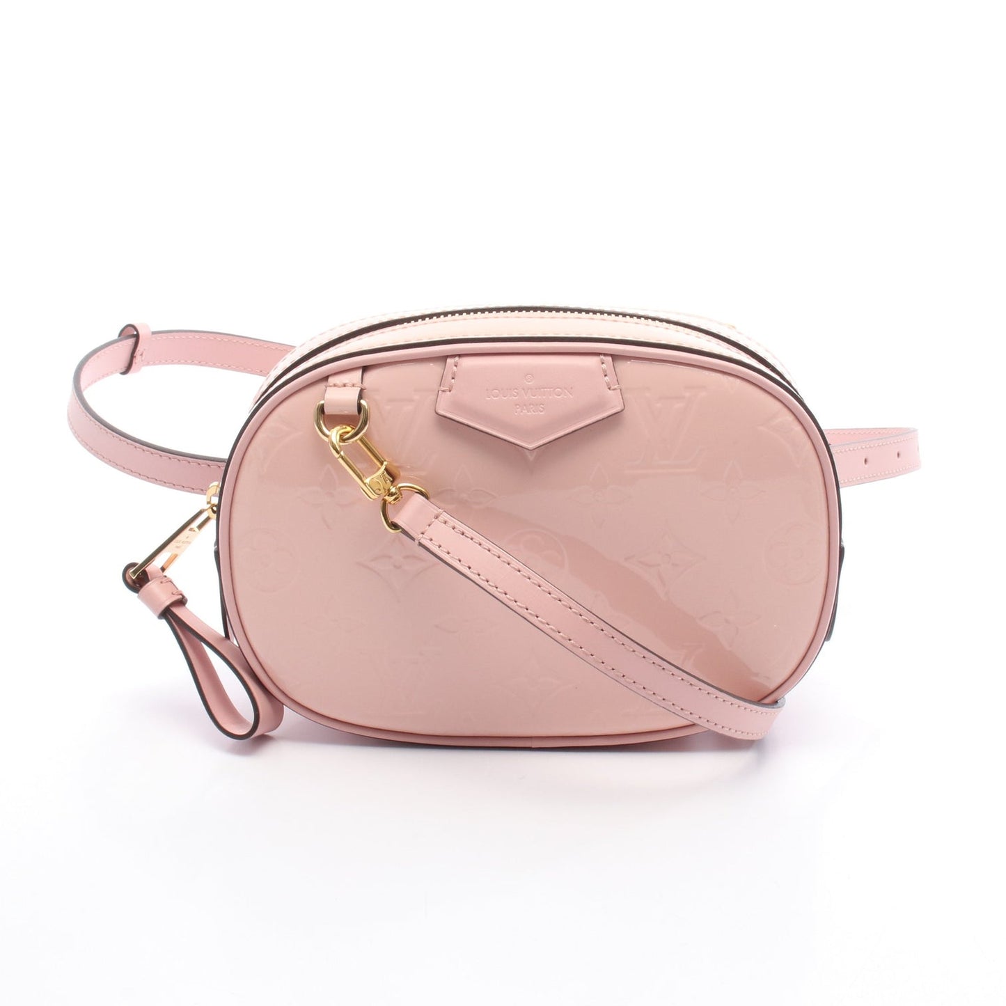Louis Vuitton Rose Ballerine Monogram Vernis Hot Springs Bumbag / Crossbody