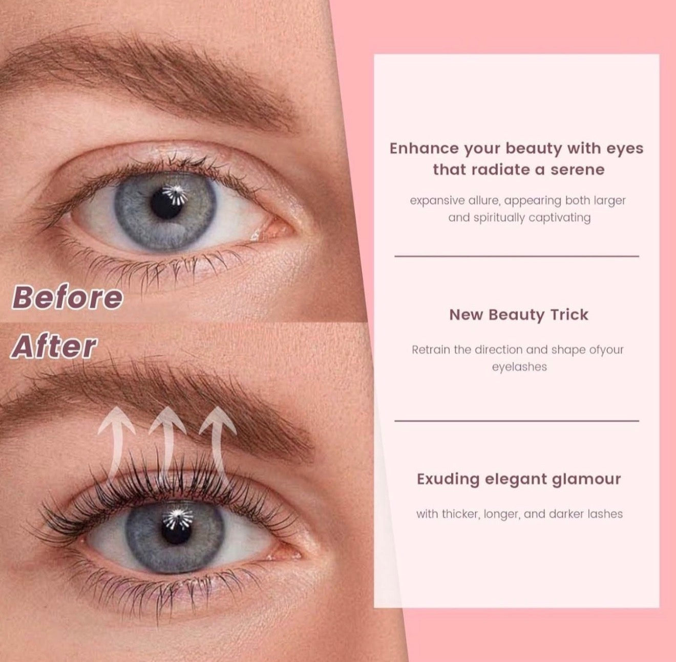 4-in-1 Lash Lift and Brow Lamination Kit with Black Tint | Professional DIY Lash Perm & Brow Laminating Kit | Salon Results Last 6–8 Weeks TRANSFREE