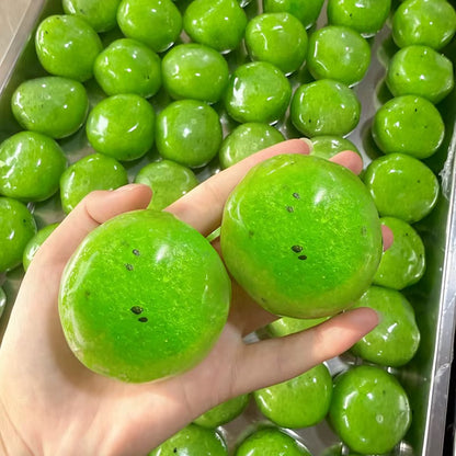 Kiwi Slushy Squishy – Moldable Vaseline & Ice Sand, Silky TPR Crunchy Sound