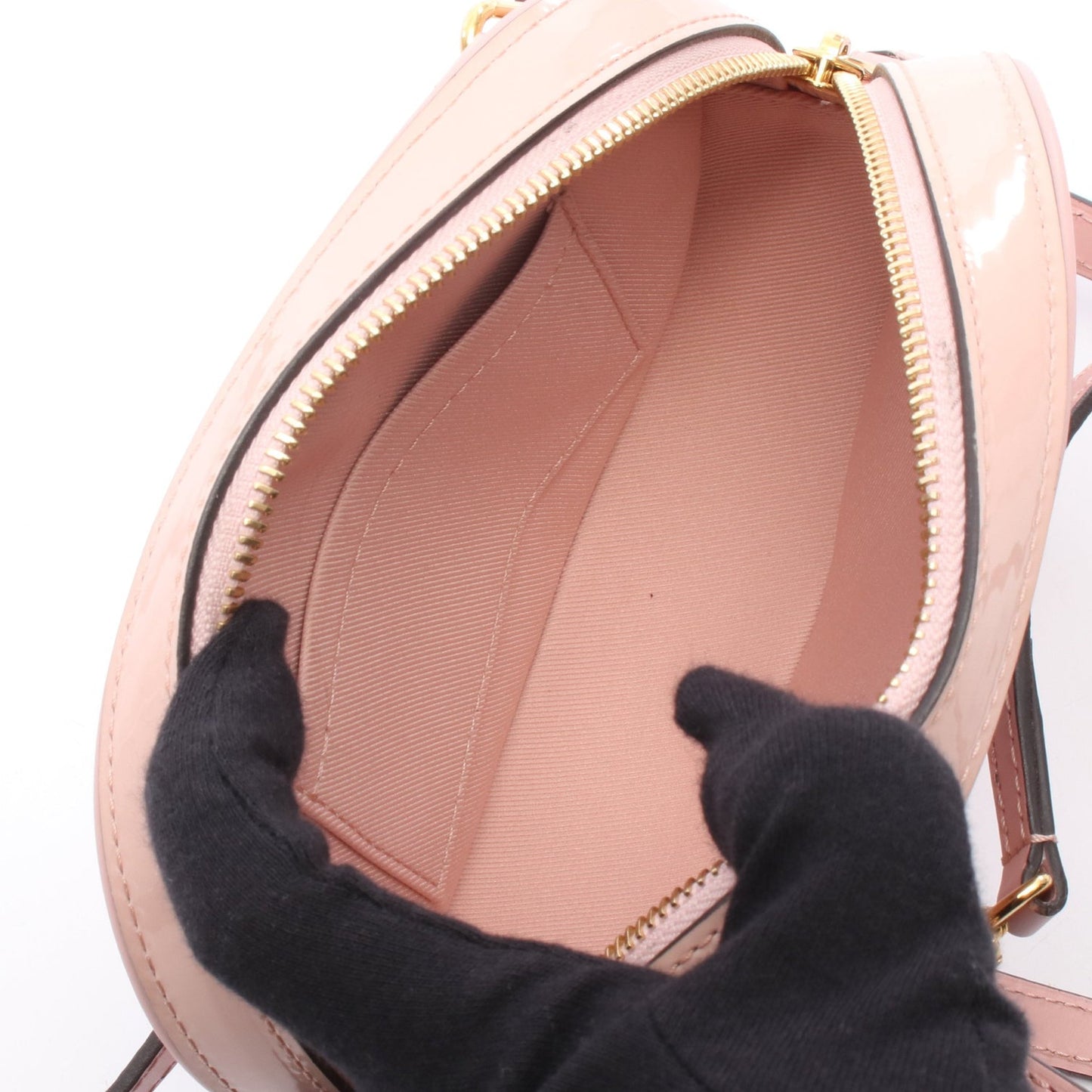 Louis Vuitton Rose Ballerine Monogram Vernis Hot Springs Bumbag / Crossbody
