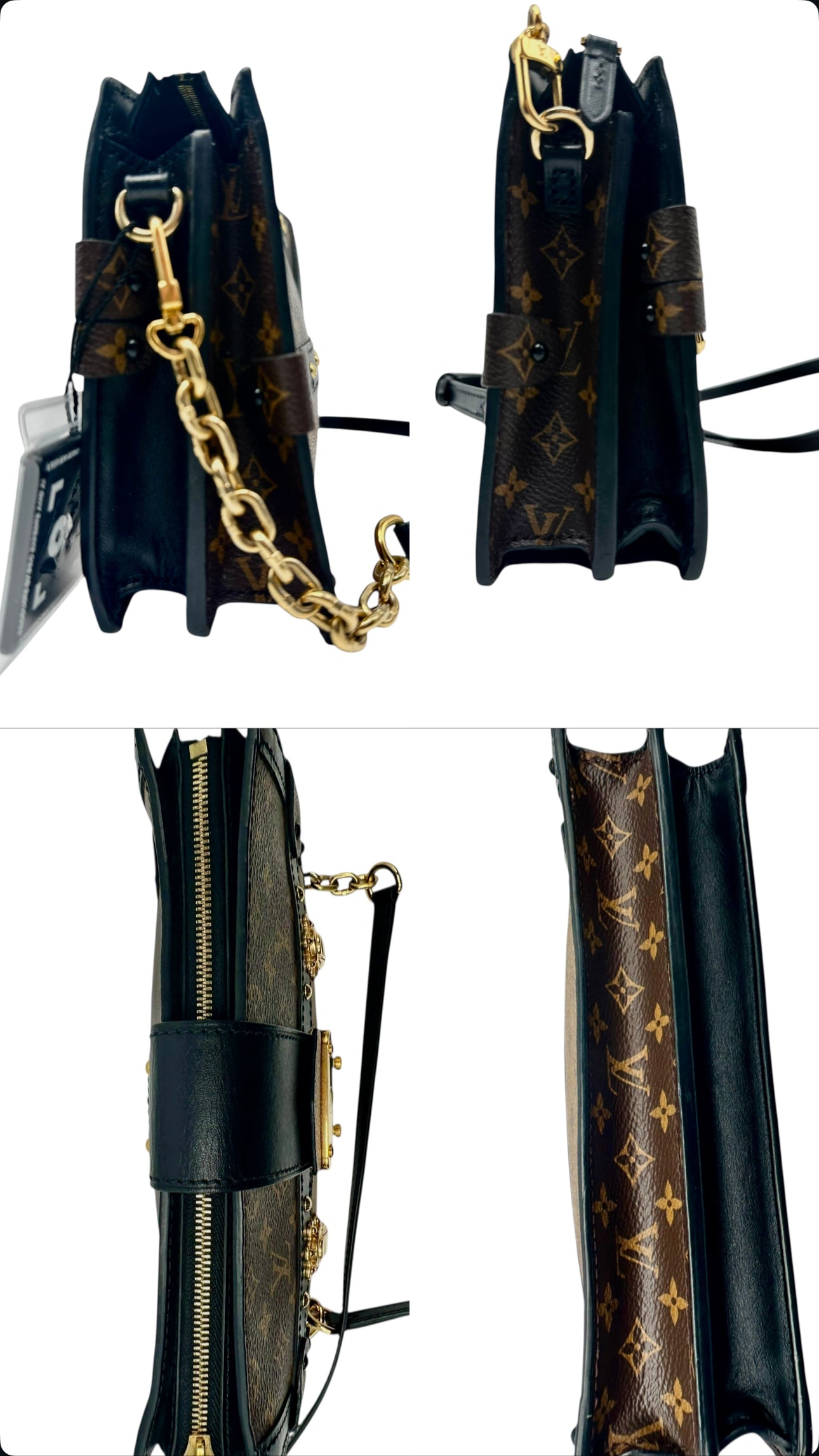 Louis Vuitton Monogram Reverse Trunk Clutch – Iconic Crossbody Bag