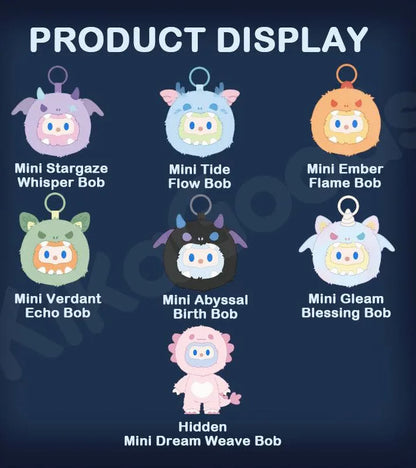 FARMER BOB: Mini Dragon Mirage Secret Realm Series – Fuzzball Vinyl Plush (Blind Box)