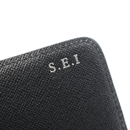 Louis Vuitton Twist Chain Wallet – Monogram & Black Leather with Painted Stripes - Authentic, Pre Loved