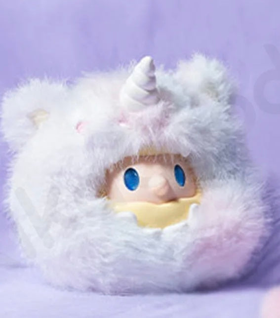 FARMER BOB: Mini Dragon Mirage Secret Realm Series – Fuzzball Vinyl Plush (Blind Box)