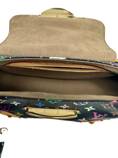 Louis Vuitton Marilyn Multicolor Noir Monogram Bag – Takashi Murakami Iconic Limited Edition