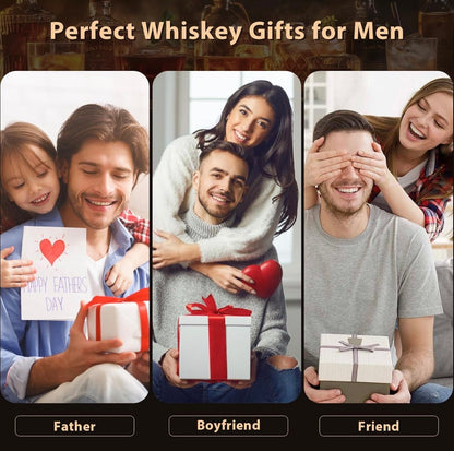 Electric Whiskey Smoker Kit with 6 Flavored Wood Chips | Automatic Cocktail Infuser, Built-In Lighter, No Butane Required | USB Rechargeable Bourbon Smoker Gift Set for Men, Dad, Husband, Birthday, Anniversary