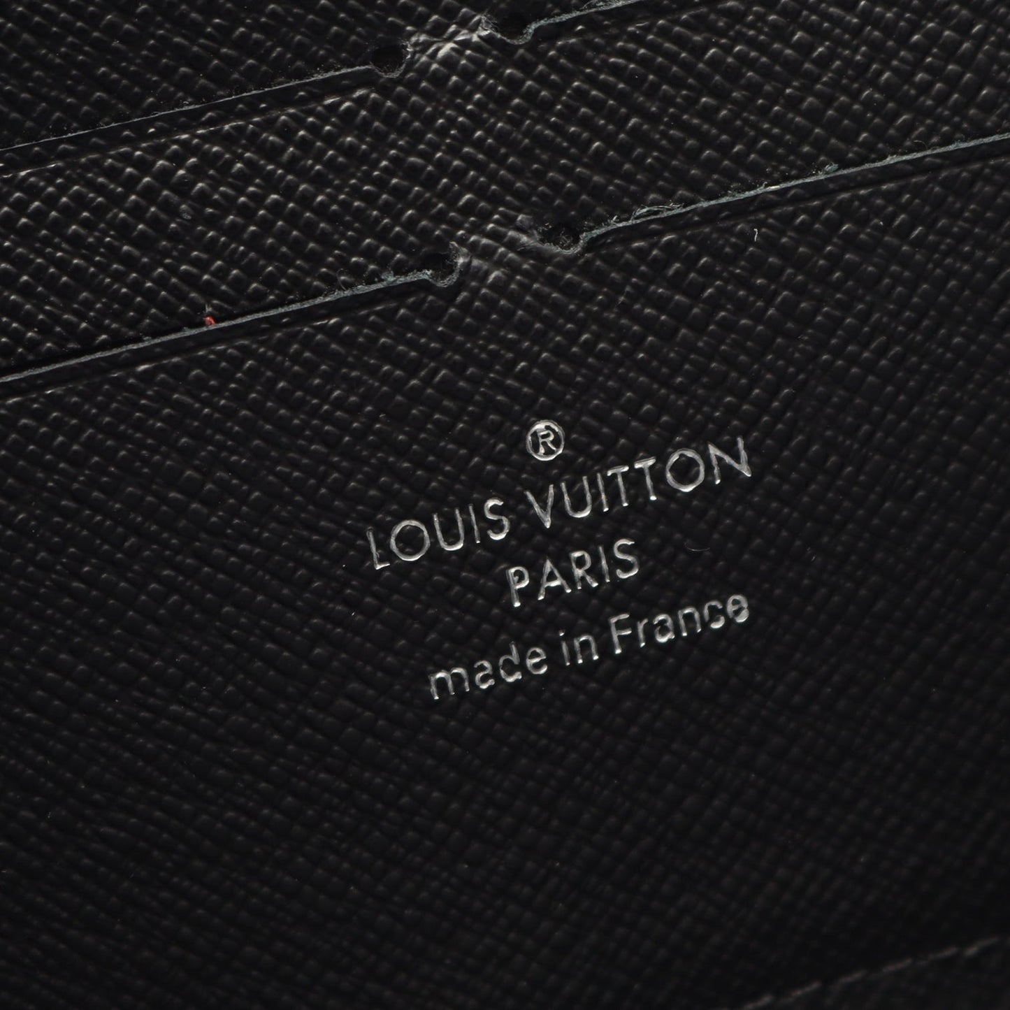 Louis Vuitton Twist Chain Wallet – Monogram & Black Leather with Painted Stripes - Authentic, Pre Loved
