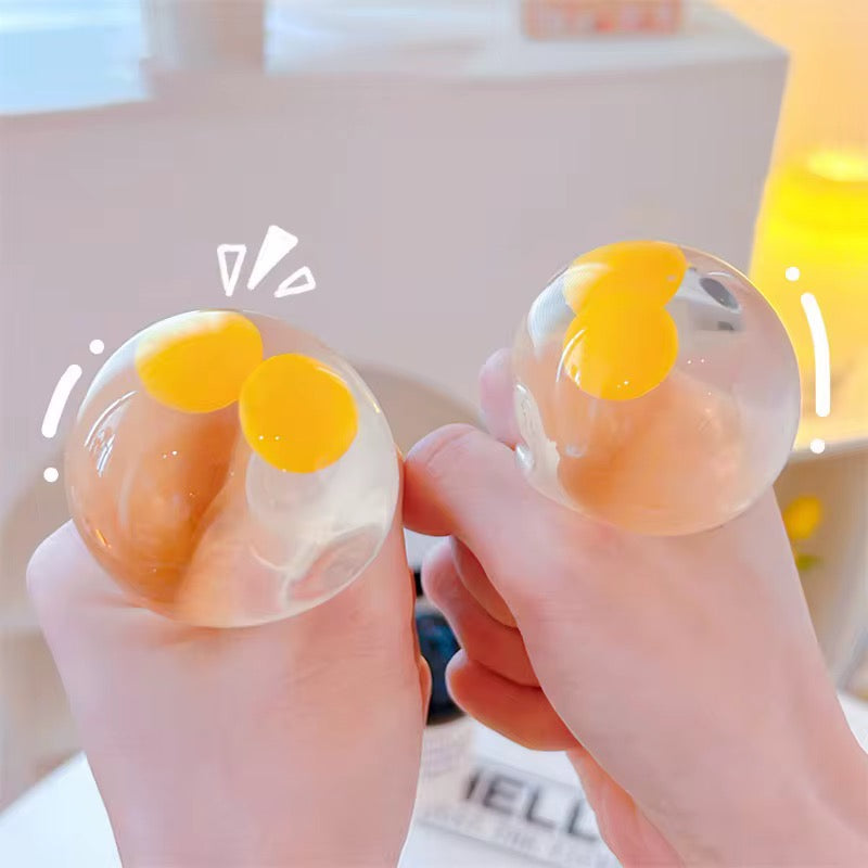 Double Yolk Squishy Egg - Squish Squeeze Fidget!