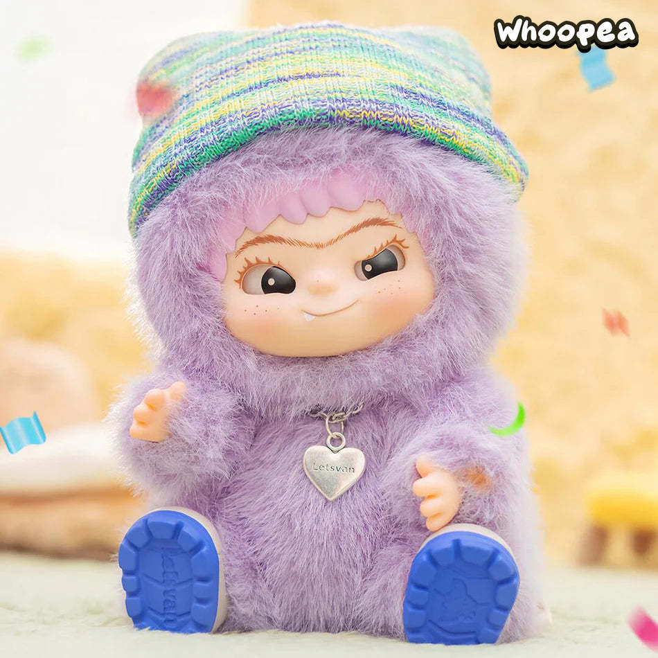 WAKUKU Fuzzy Trendy Fun Party Series Plush Dolls, Blind Box - Confirmed