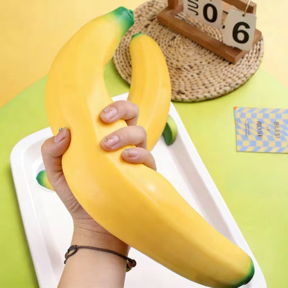 Giant 18-Inch Banana Squishy Toy – Ultimate Jumbo Stress Reliever!