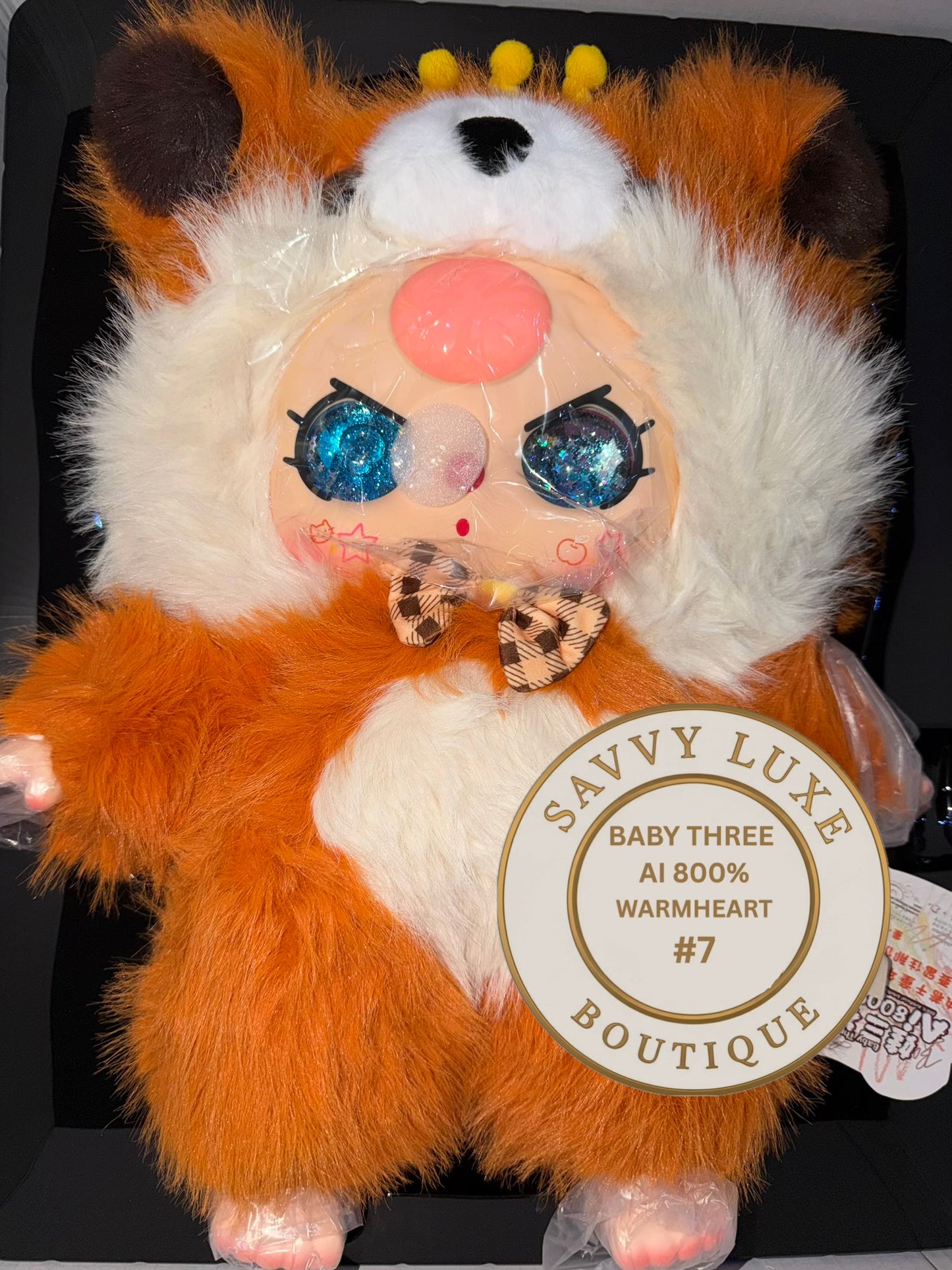Baby Three Ai 800% Orange Childheart Fox Plush - Various Eye Styles, Expressions & Accessories