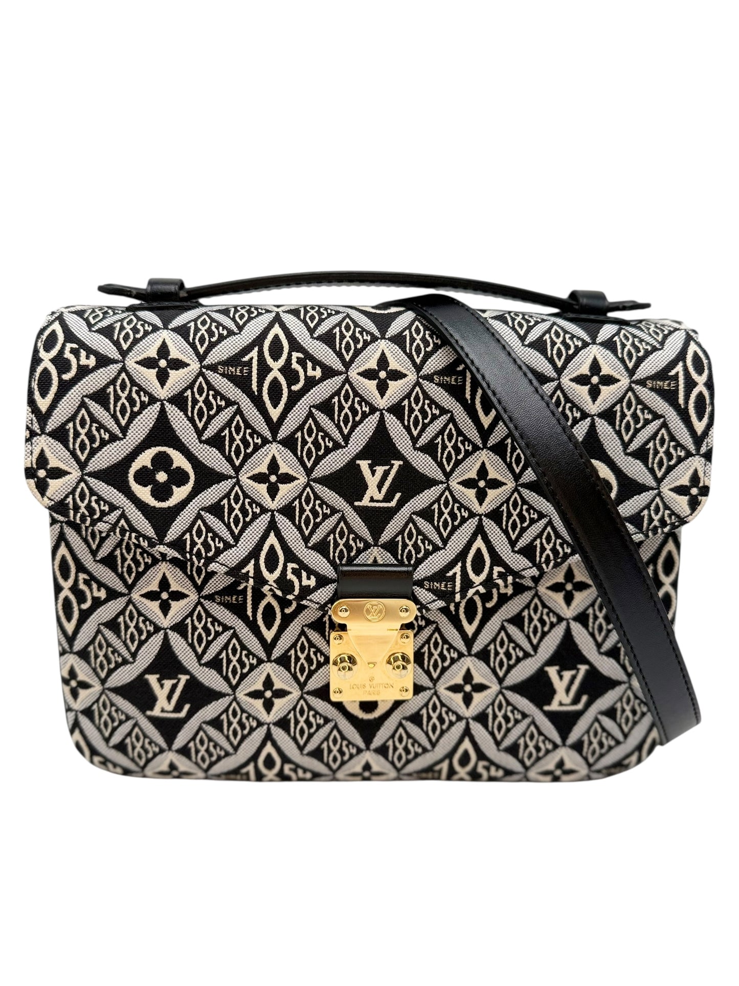 Louis Vuitton Limited Edition "Since 1854" Pochette Métis – Black Jacquard & Leather