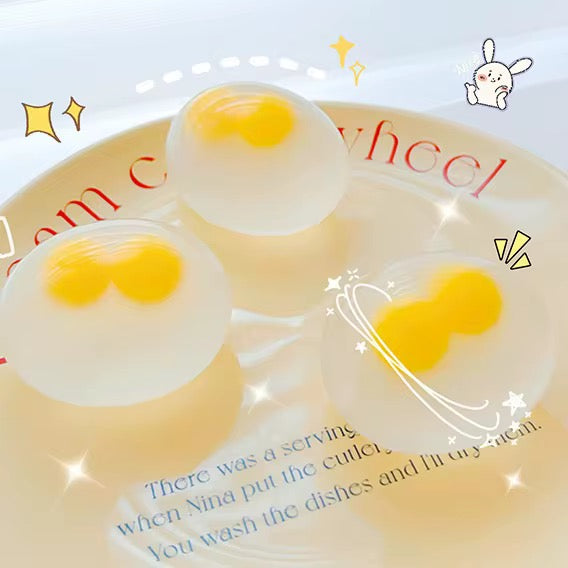 Double Yolk Squishy Egg - Squish Squeeze Fidget!