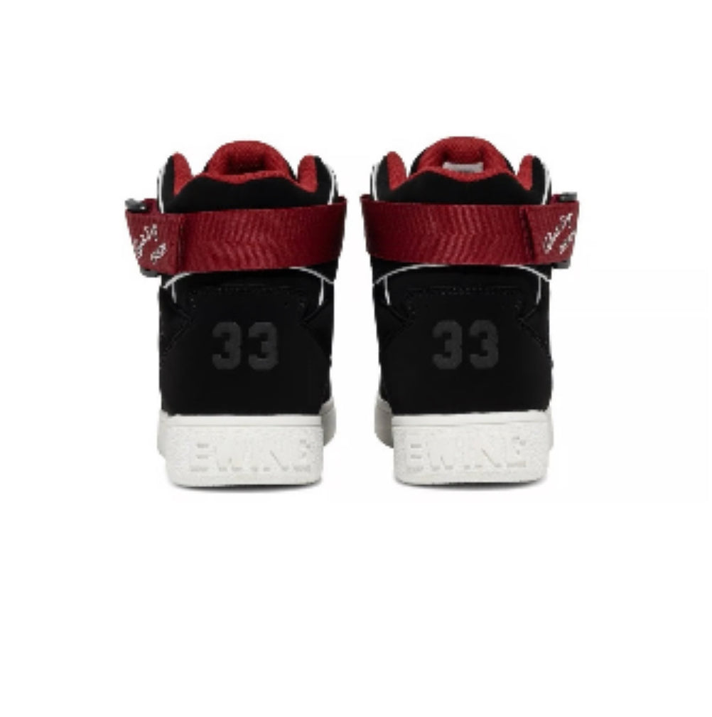 Ewing Athletics 33 HI x Orion Hybrid – Black/Red/White – Men’s Retro Basketball Sneakers