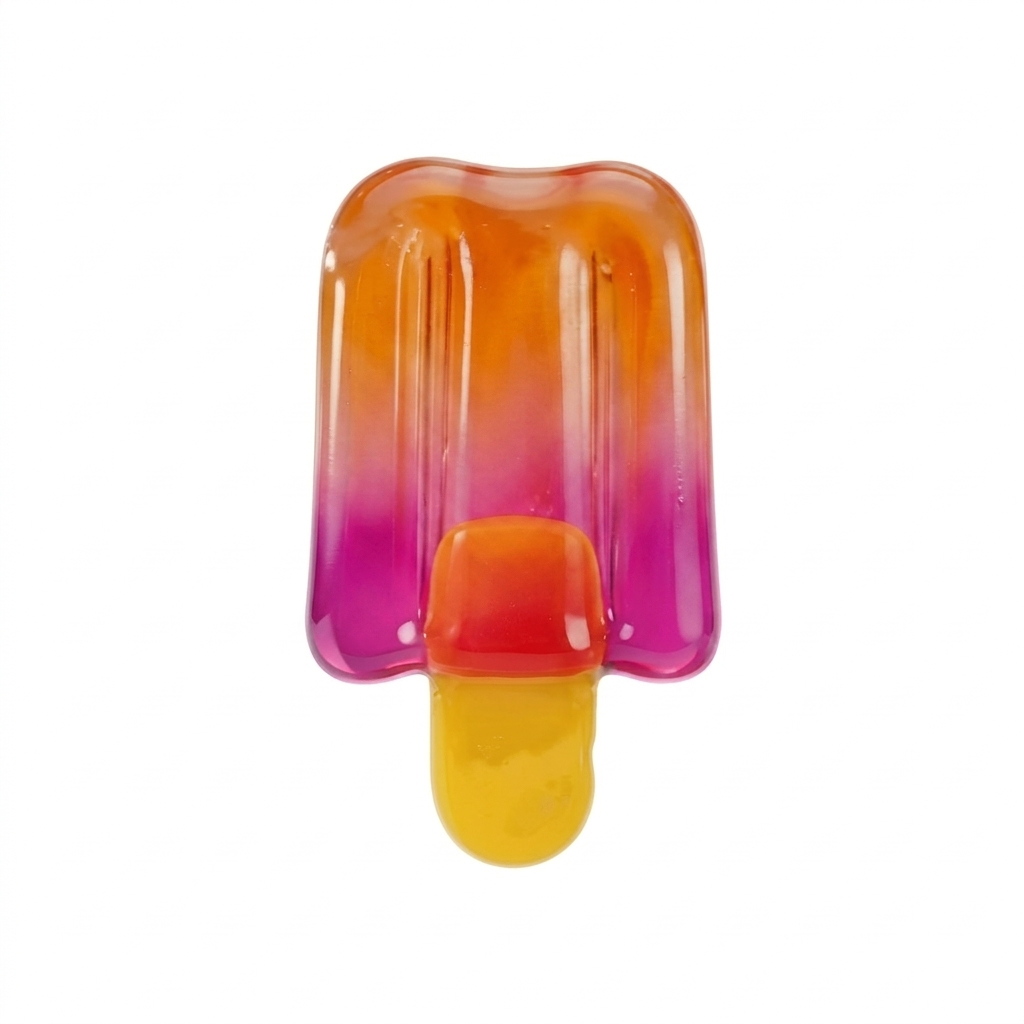 Jelly Popsicle Squishy – Ultra-Stretchable TPR Stress Relief Toy
