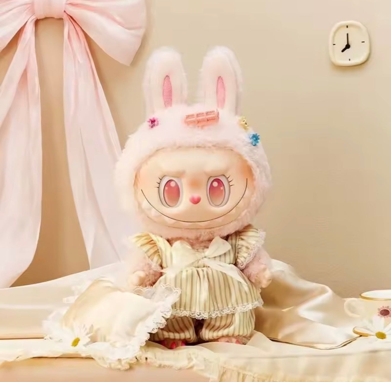 Pop Mart Labubu × Mokoko V2: Wake Up Mokoko Spring Garden Series (New in Gift Box)