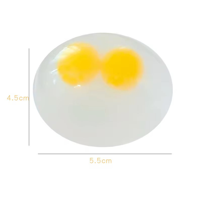 Double Yolk Squishy Egg - Squish Squeeze Fidget!