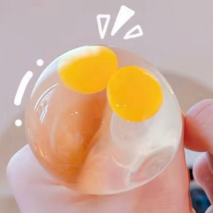Double Yolk Squishy Egg - Squish Squeeze Fidget!