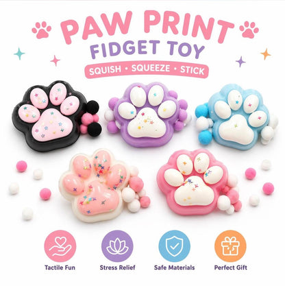 Cat Paw Sticky Squishy Squeeze