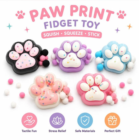 Cat Paw Sticky Squishy Squeeze