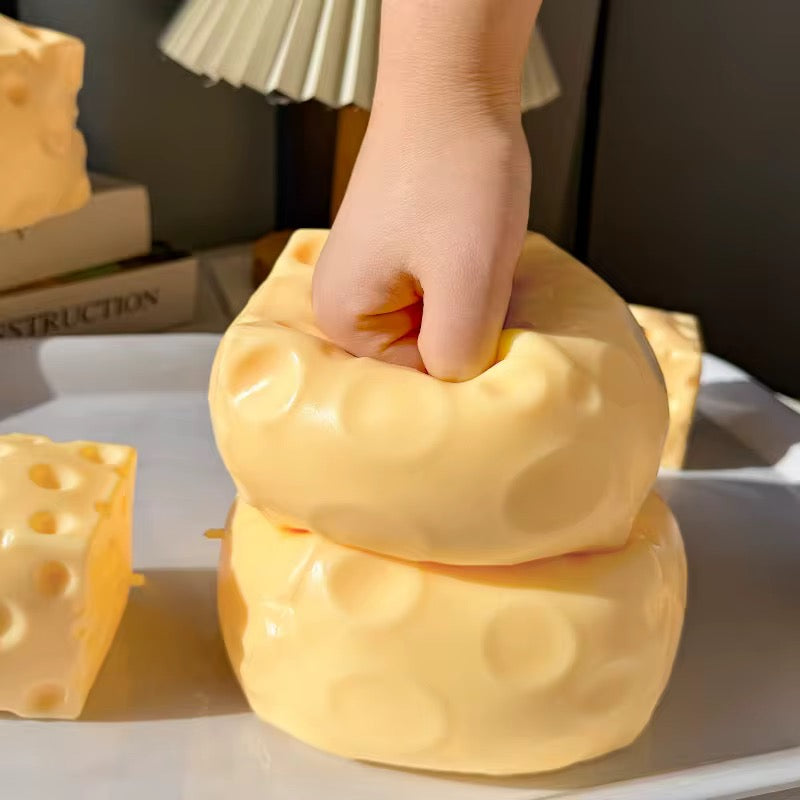 The Ultimate Big Cheese! 🧀 Giant Fufu Cheese Squishy