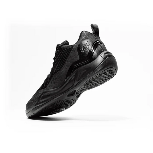 Q4 495 Lo SP Specialist Matte Black Basketball Shoes NIB